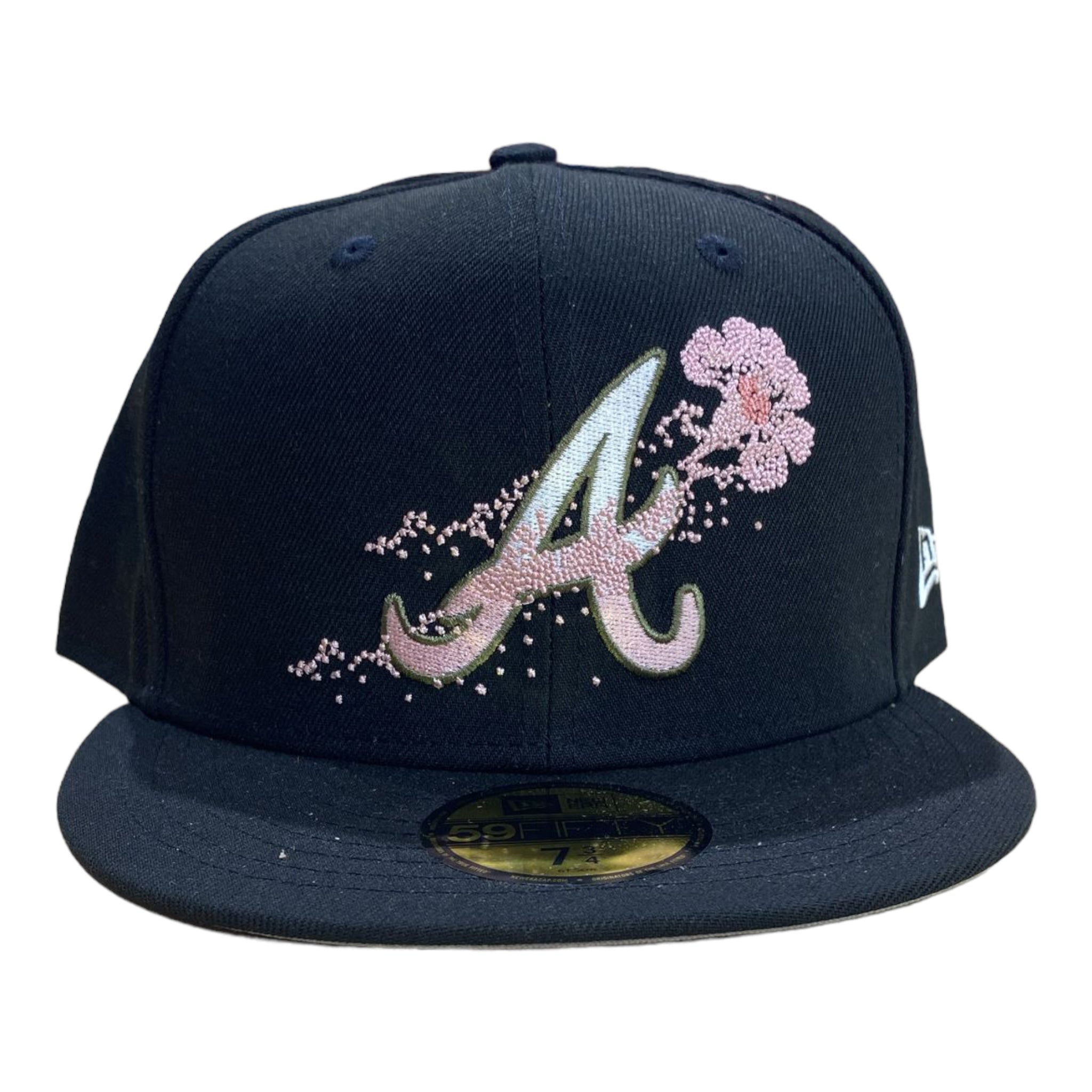 NEW ERA: Braves Dotted Floral Fitted 60505263